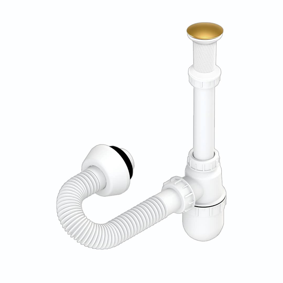 سیفون روشویی برنز چهانیار مدل 210-4